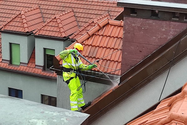 Чистка та миття даху