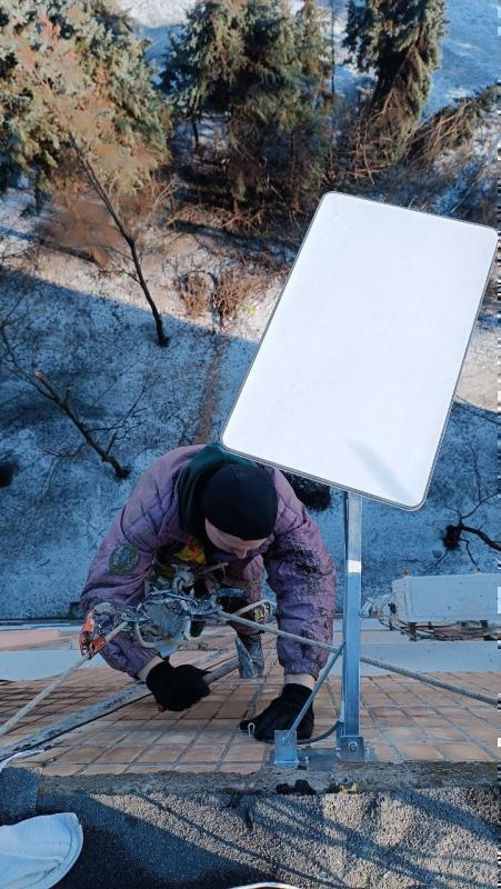 встановлення Starlinka