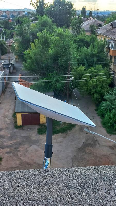 Установка старлінку (starlink)