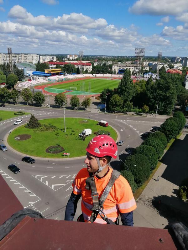 Альпіністи Луцьк.Висотні роботи